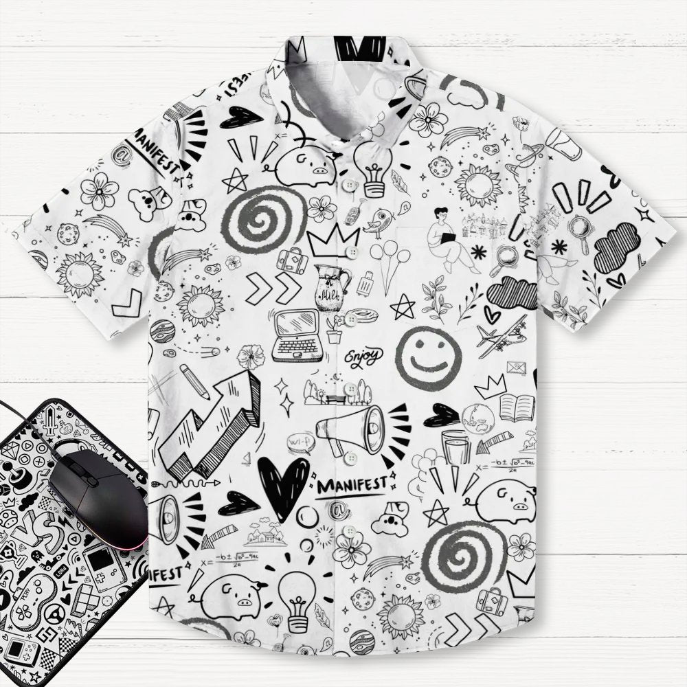 Stick Figure Geeky Shirt