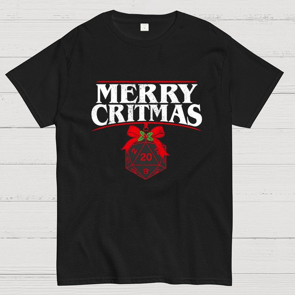 Merry Critmas D20 Holiday Geek T-Shirt