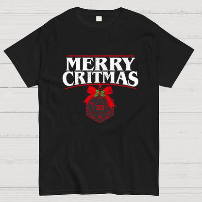 Merry Critmas D20 Holiday Geek T-Shirt
