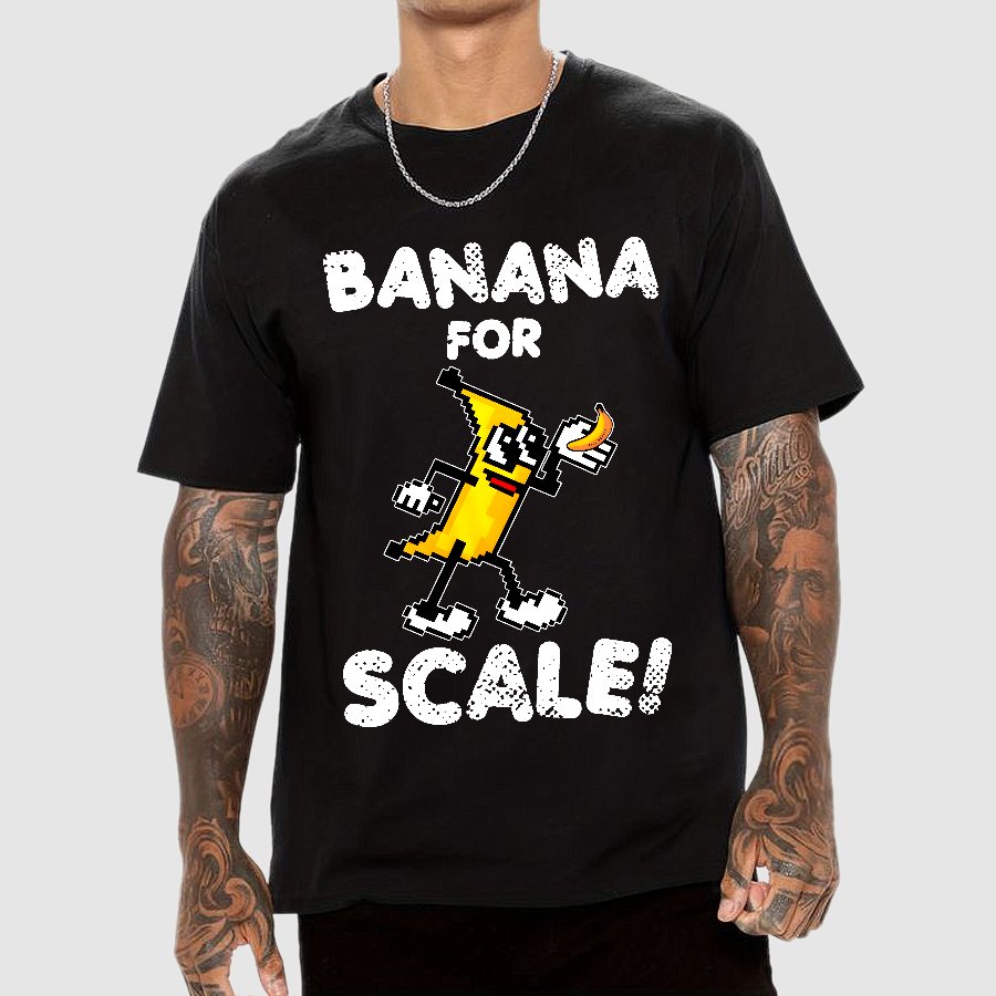 Banana For Scale Space Geek T-Shirt