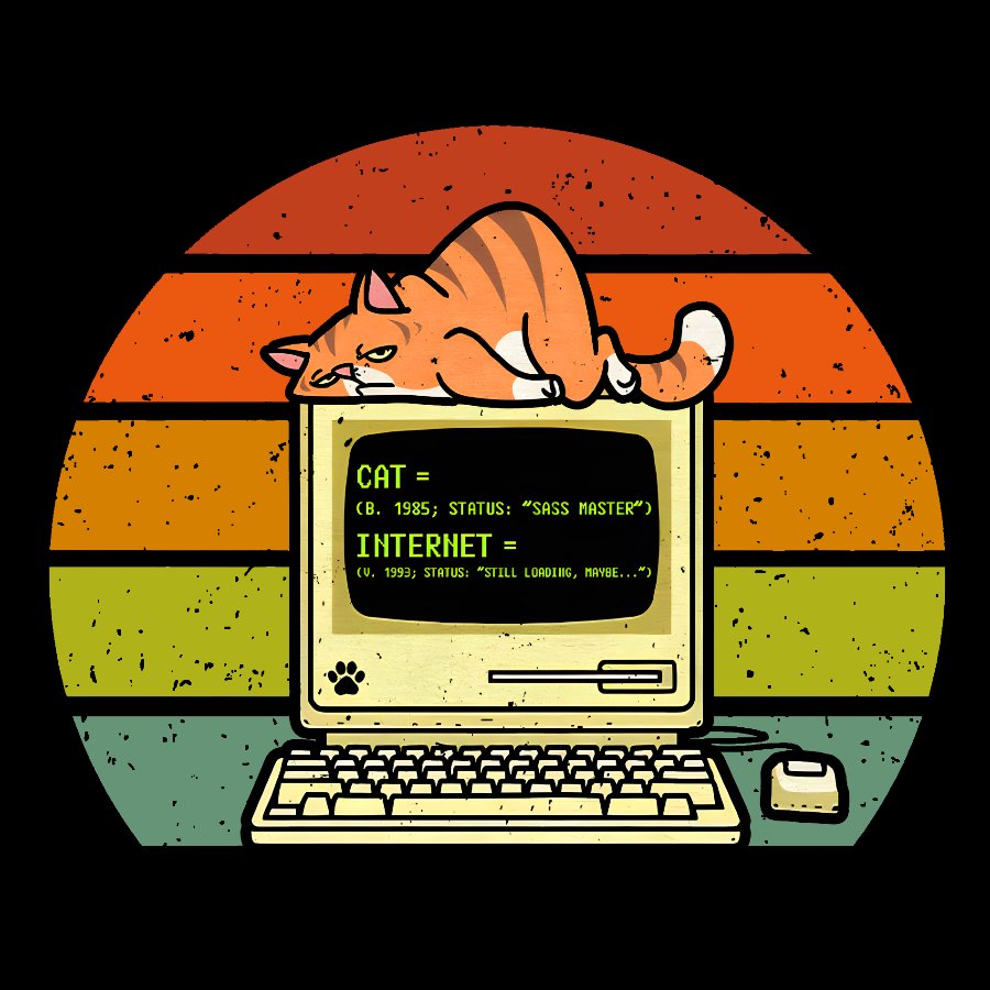 Cat vs. Internet Still Loading Geek T-Shirt