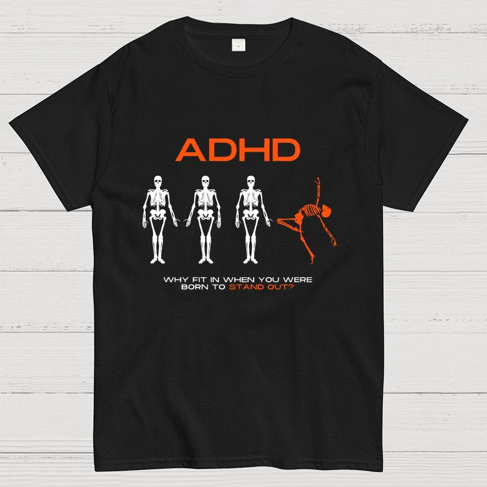 ADHD AWARENESS Unisex Geek T-Shirt