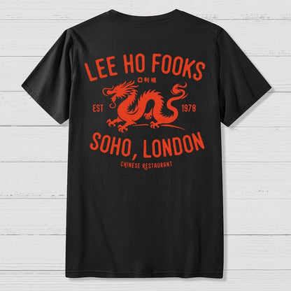 Lee Ho Fooks Vintage Resto Front And Back Printing Geek T-Shirt