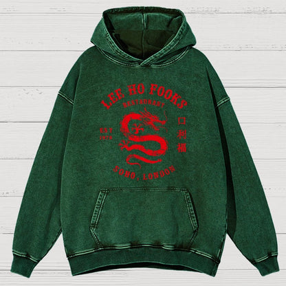Lee Ho Fook Vintage Distressed Hoodie