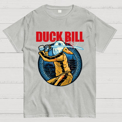 Chinese Kung Fu Duck Geek T-Shirt