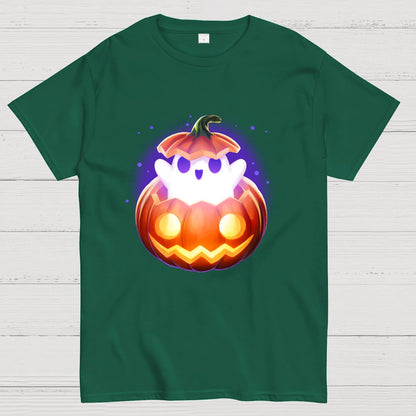 Halloween Spooky Ghost Geek T-Shirt