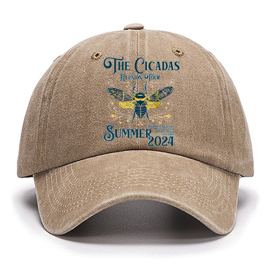The Cicadas Reunion Tour Summer 2024 Cotton Hat