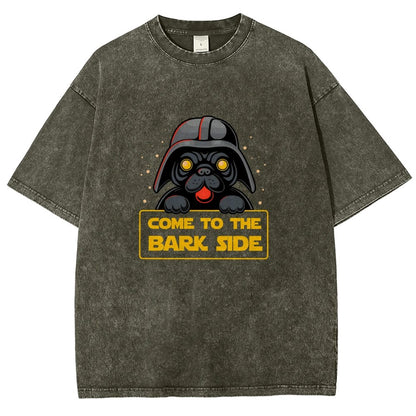 Come To The Bark Side Vintage Distressed T-shirt