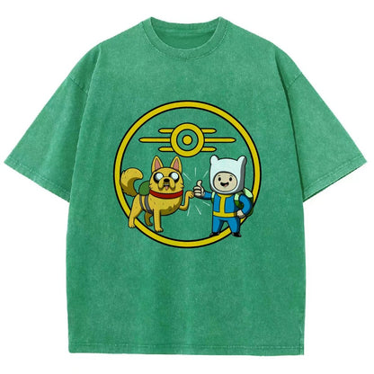 Wasteland Time Vintage Distressed T-shirt