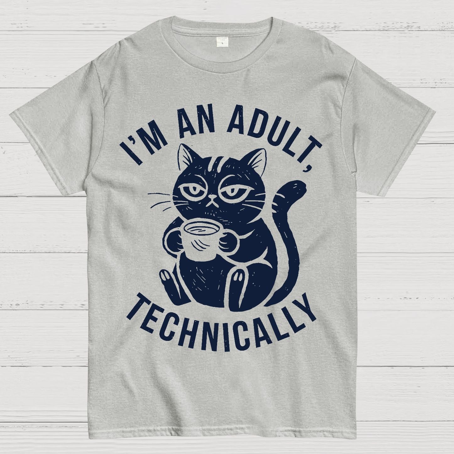 I'm An Adult Technically Geek T-Shirt