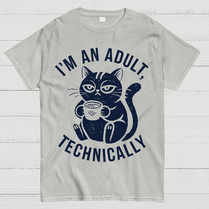 I'm An Adult Technically Geek T-Shirt