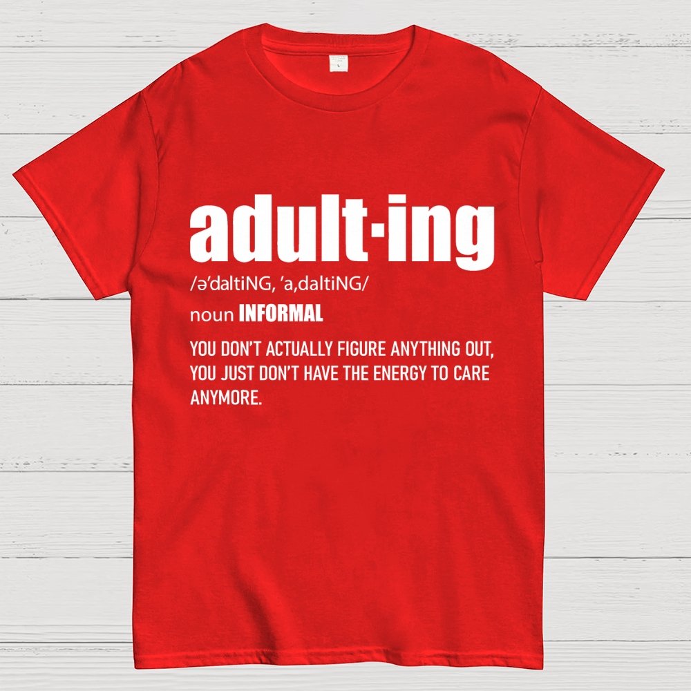 ADULT-ING Unisex Geek T-Shirt