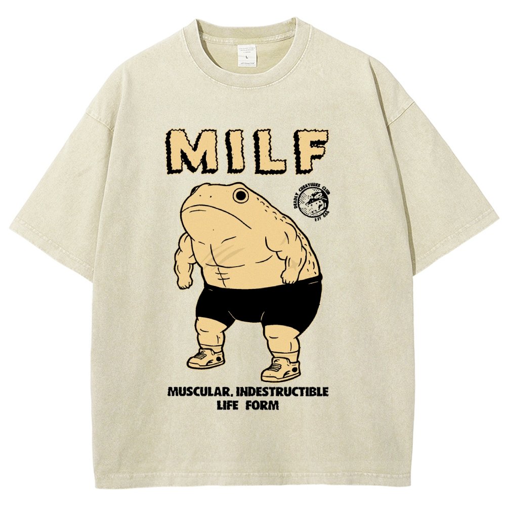 Deadly Form DILF Vintage Distressed T-shirt