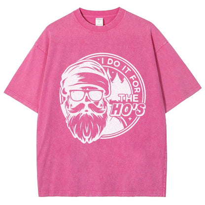 I Do It For The Ho's Vintage Distressed T-shirt