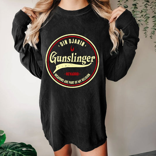 The Gunslinger Washed Long Sleeve Tee