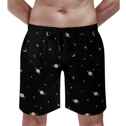 Stars And Moon Geek Shorts