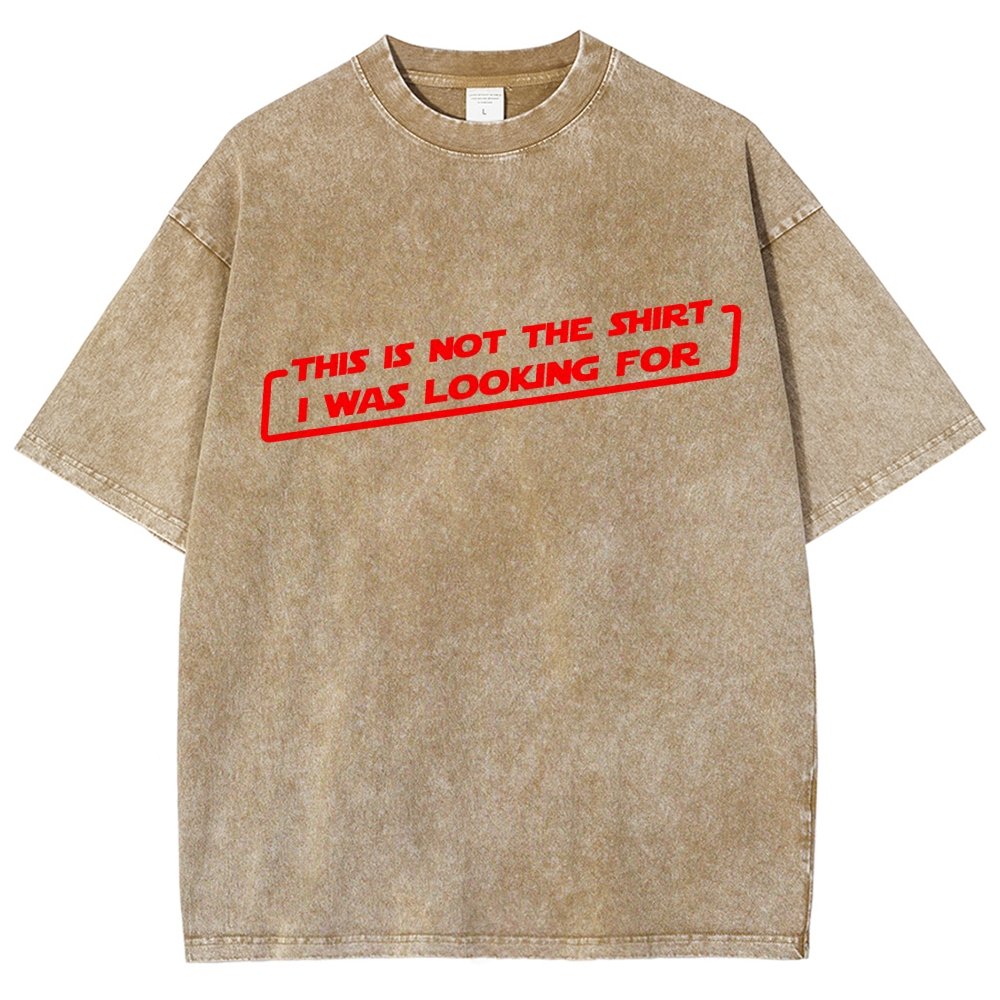 Not the Shirt Vintage Distressed T-shirt