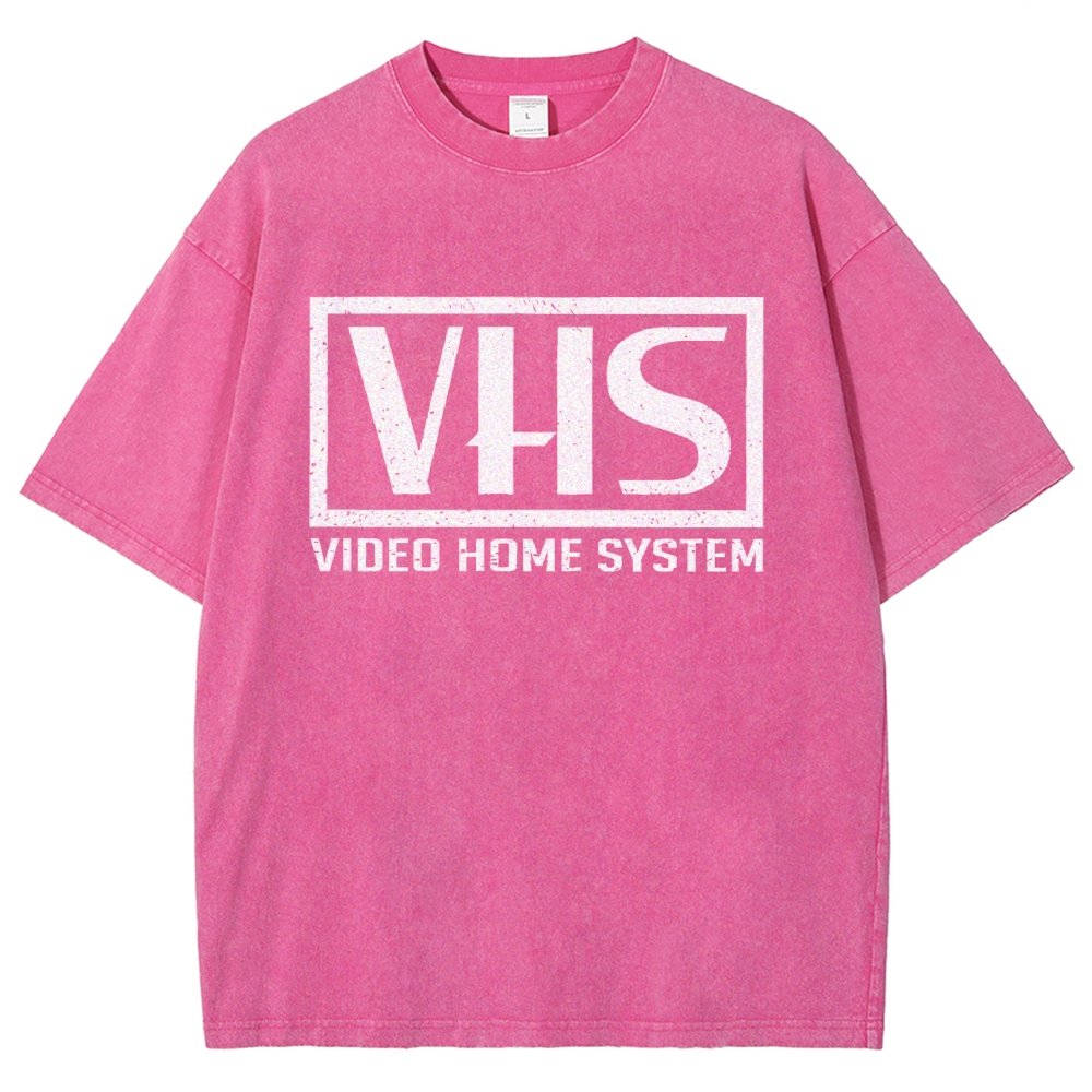 Video Home System Vintage Distressed T-shirt