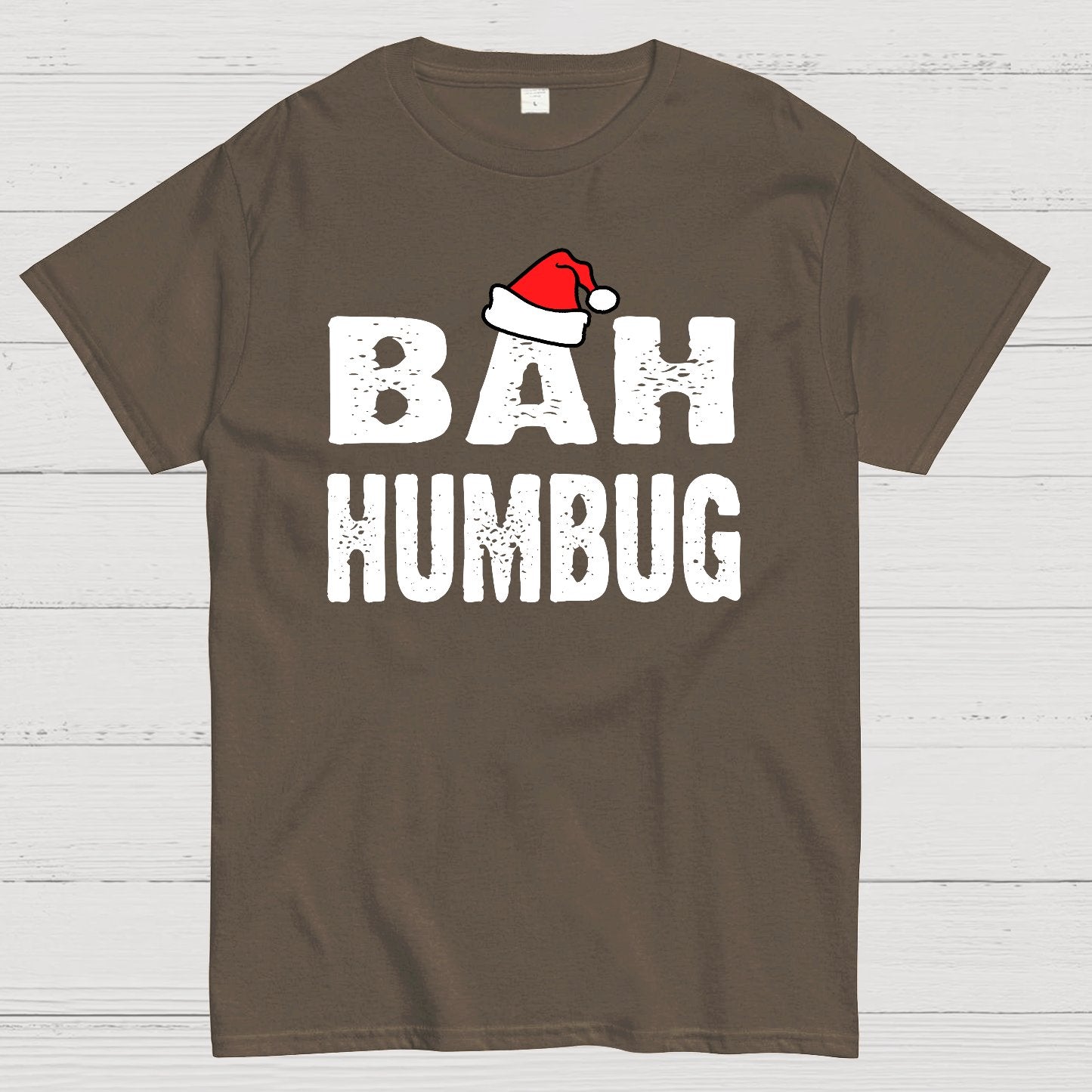 Bah! Humbug Spirit Christmas Geek T-Shirt