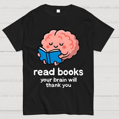 Books for your Brain Geek T-Shirt