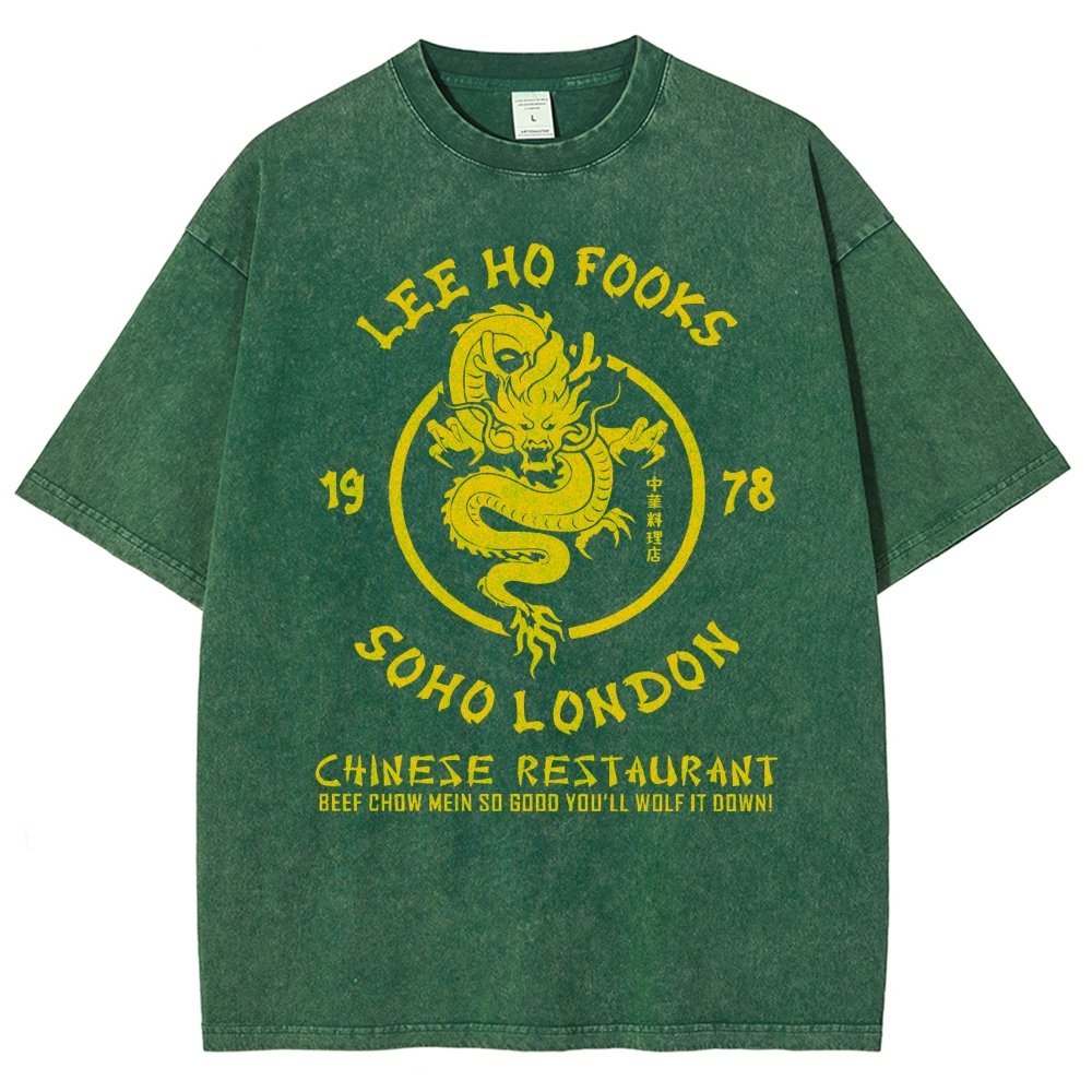 Lee Ho Fooks Chinese Restaurant Vintage Distressed T-shirt