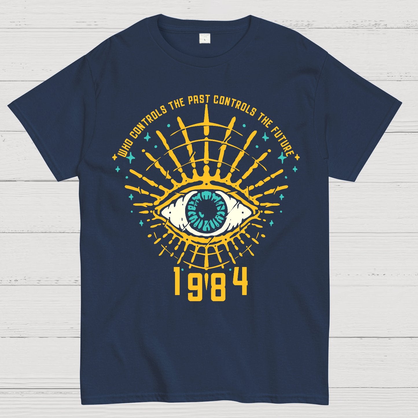 1984 George Orwell Control The Future Geek T-Shirt