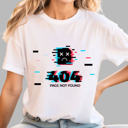 404 Not Found Geeky T-Shirt