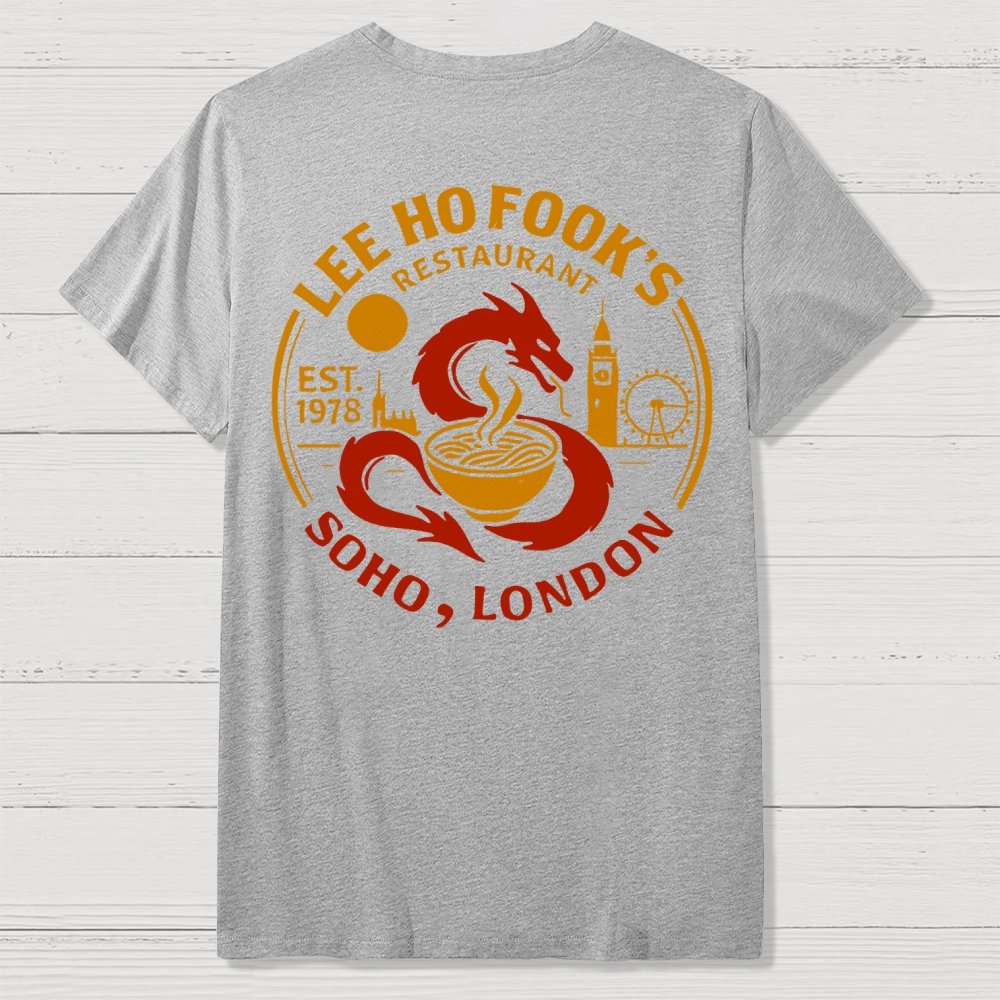 Lee Ho Fooks Front And Back Printing Geek T-Shirt