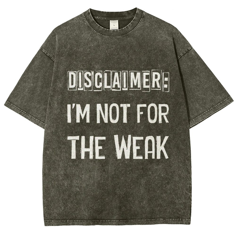 Disclaimer Vintage Distressed T-shirt