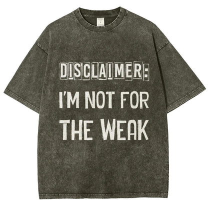 Disclaimer Vintage Distressed T-shirt