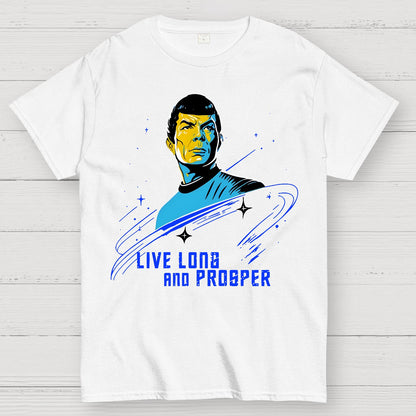 Live Long And Prosper Geek T-Shirt
