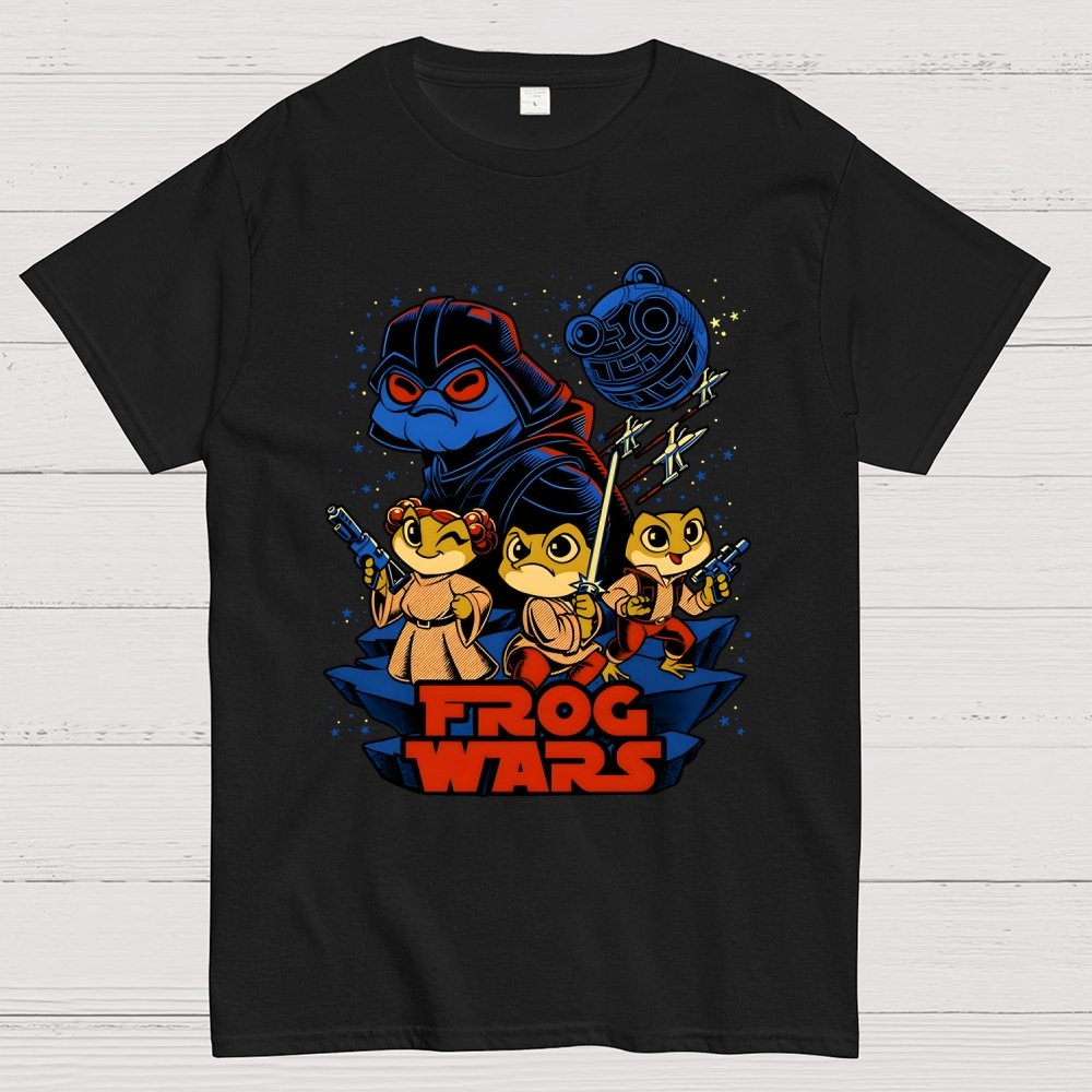 Frog Wars Geek T-Shirt
