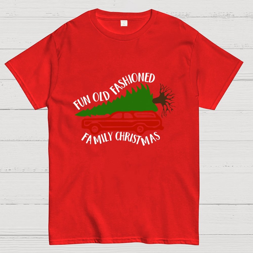 Fun Old-Fashioned Christmas Geek T-Shirt