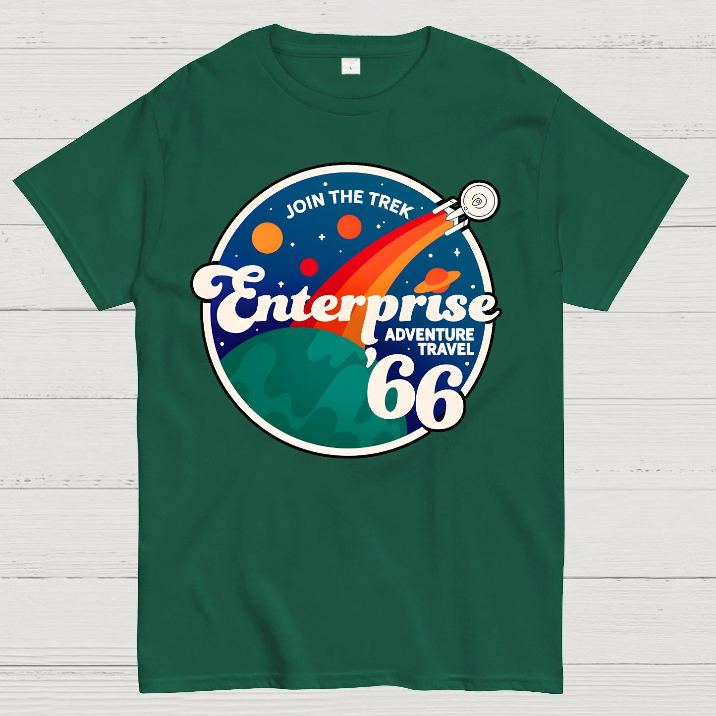 Adventurous Treks 1966 Geek T-Shirt
