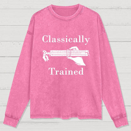 Slide Rule Classically Trained Washed Long Sleeve Tee