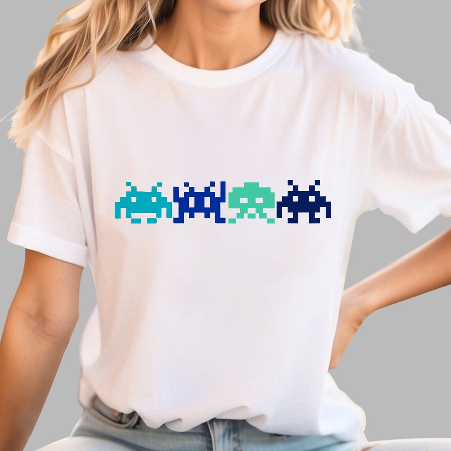 80s Video Game Vintage Geek T-Shirt