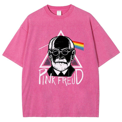 Pink Frost Vintage Distressed T-shirt
