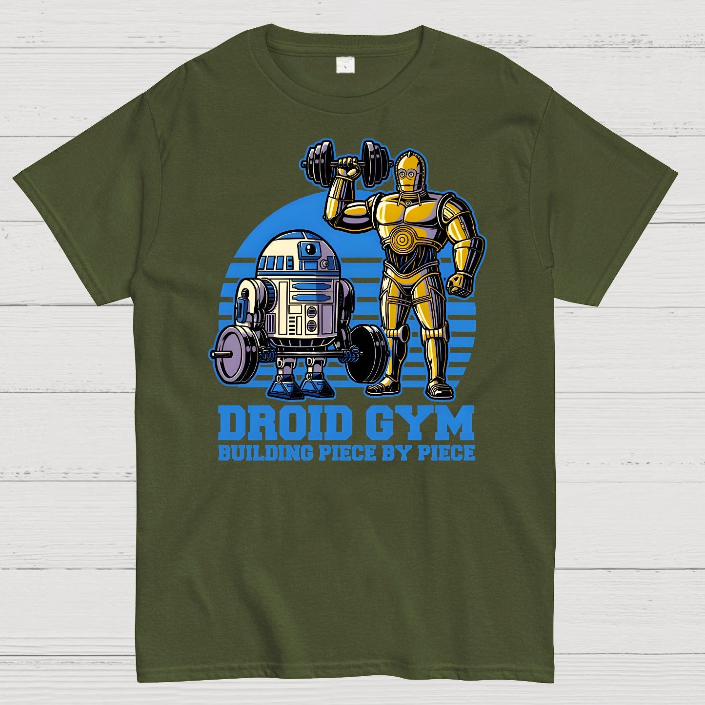 Android Space Gym Geek T-Shirt