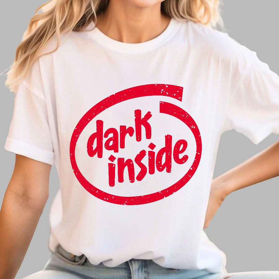 Dark Inside Geek T-Shirt