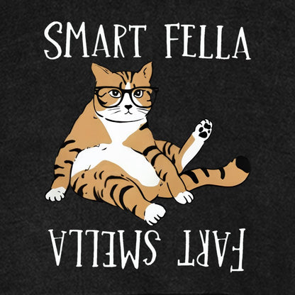 Funny Cat Vintage Distressed Hoodie