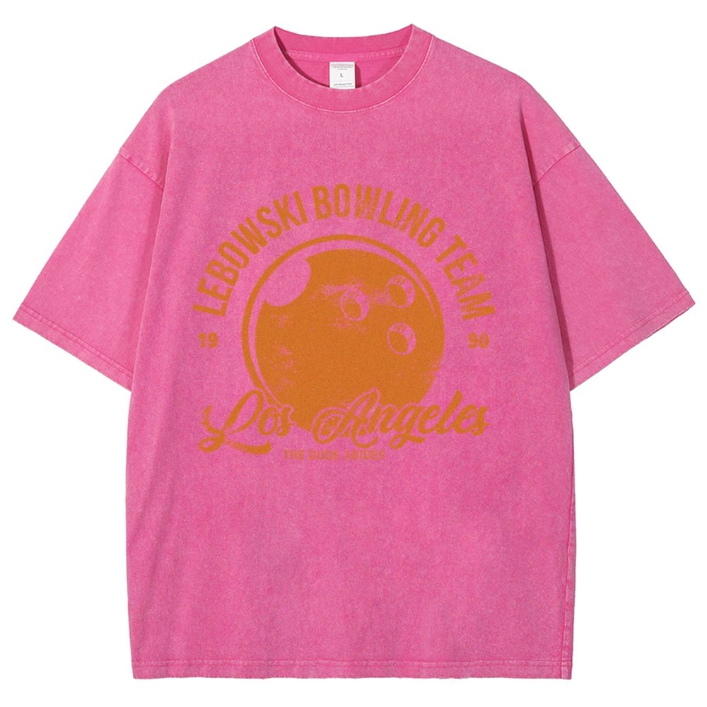 Bowling Enthusiasts Vintage Distressed T-shirt