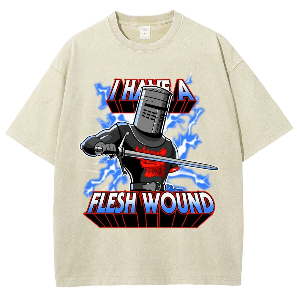 I Have A Flesh Wound Vintage Distressed T-shirt