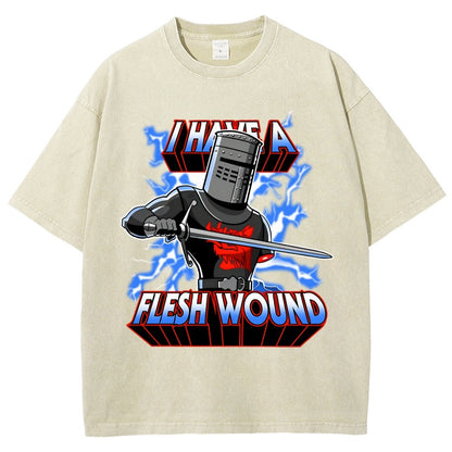 I Have A Flesh Wound Vintage Distressed T-shirt