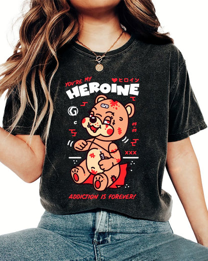 Addiction! Sarcasm Vintage Distressed T-shirt