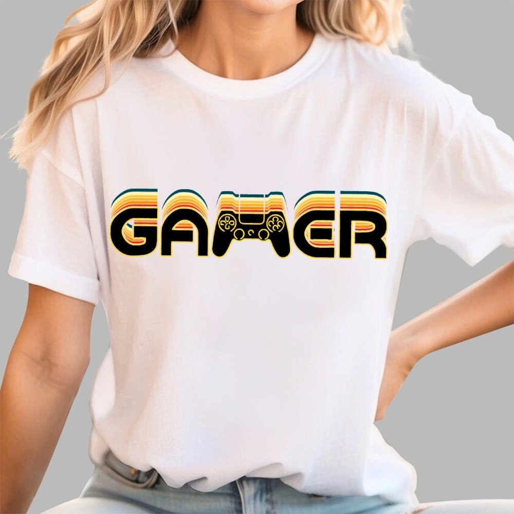 Retro Gamer Geek T-Shirt