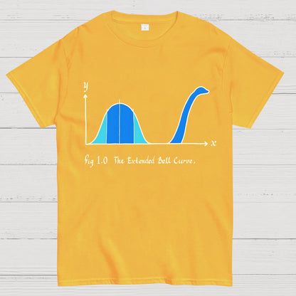 The Extended Bell Curve Geek T-Shirt