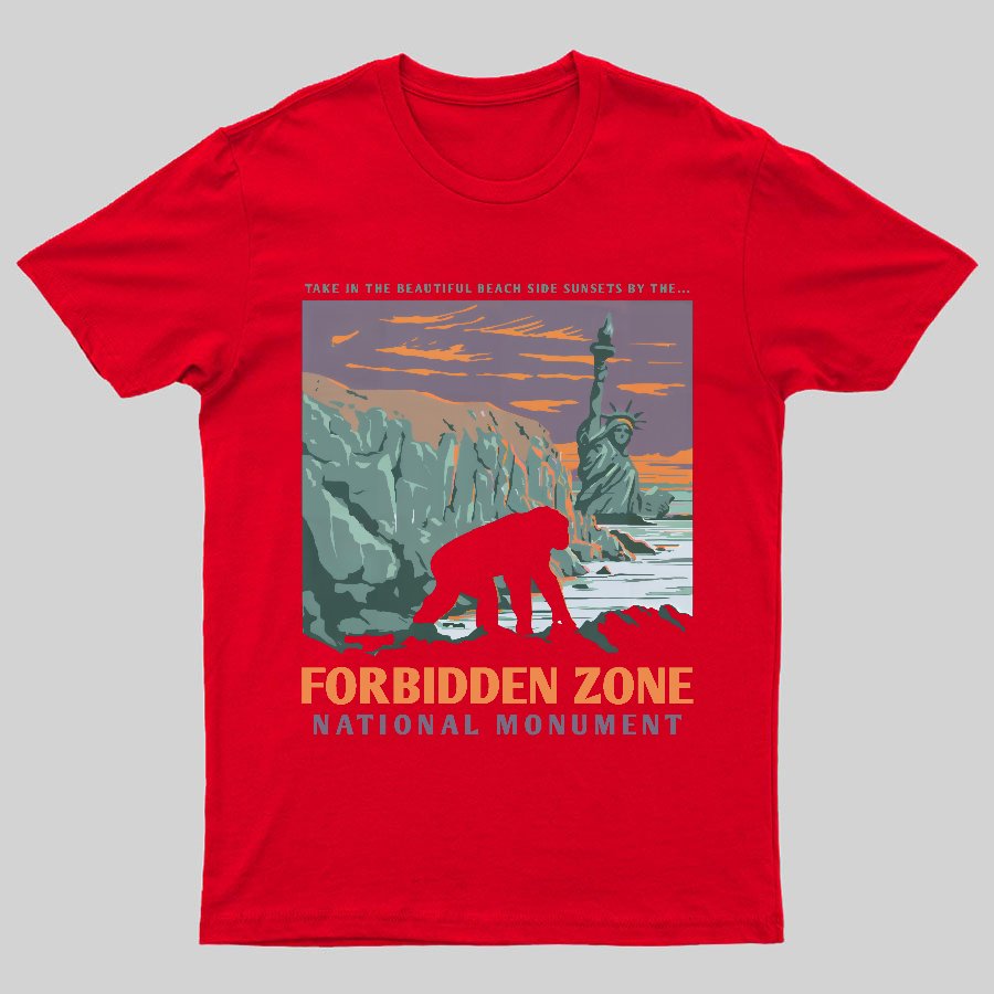 Forbidden Zone National Monument Geeky T-Shirt