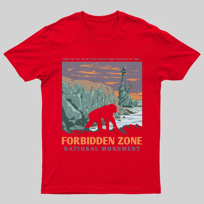 Forbidden Zone National Monument Geeky T-Shirt