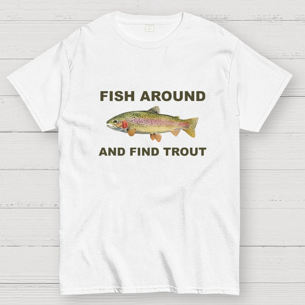 Fish Around Geek T-Shirt