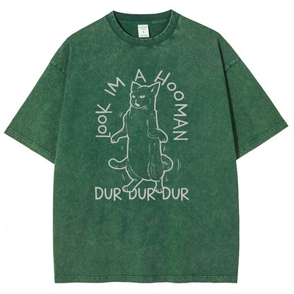 Look I'm a Hooman Vintage Distressed T-shirt